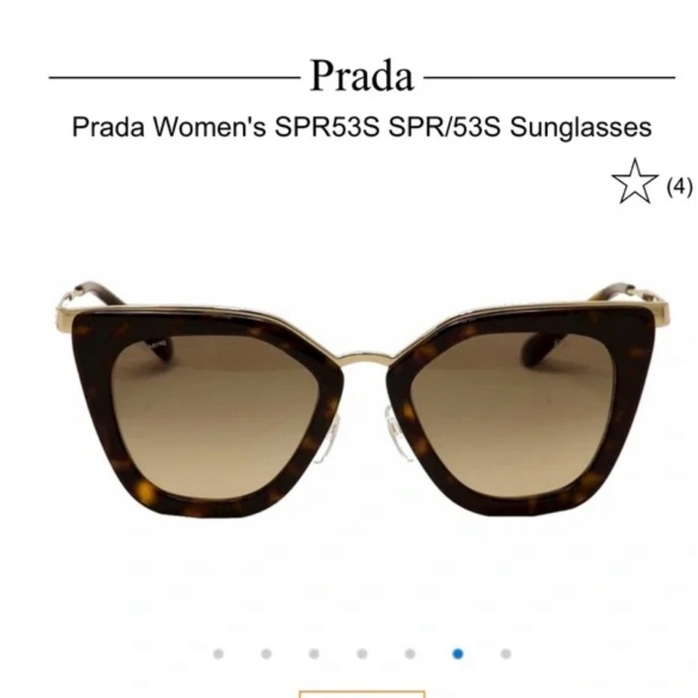 Prada Women's Brown Sunglasses